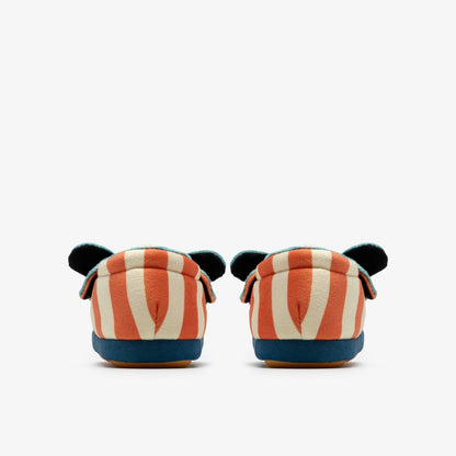 Fluffy Snug Toddler Orange Combination | Clarks outlet