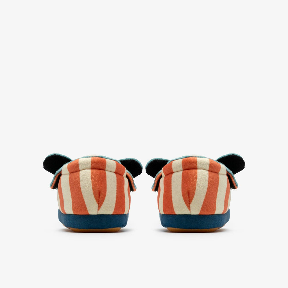 Fluffy Snug Toddler Orange Combination | Clarks outlet