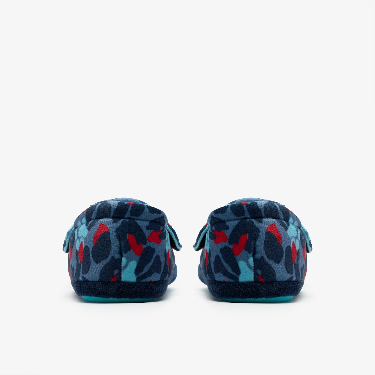 Fluffy Snug Kid Blue Camo Combination | Clarks discount