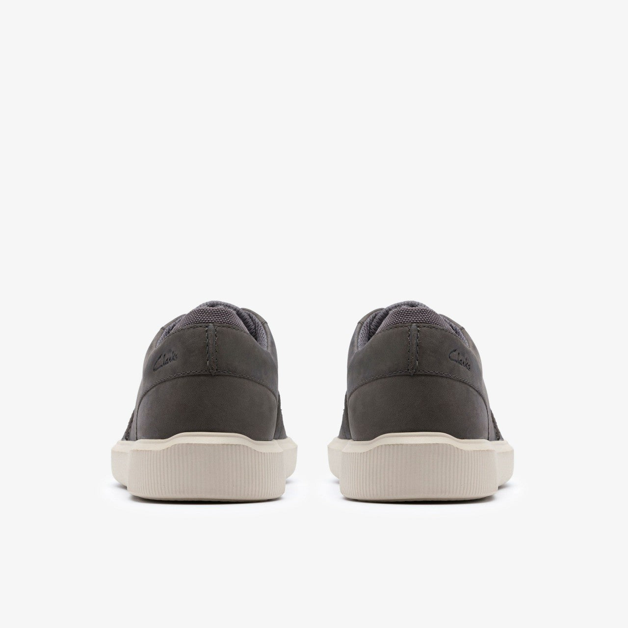 Brodin Seam Dark Grey Leather | Clarks discount