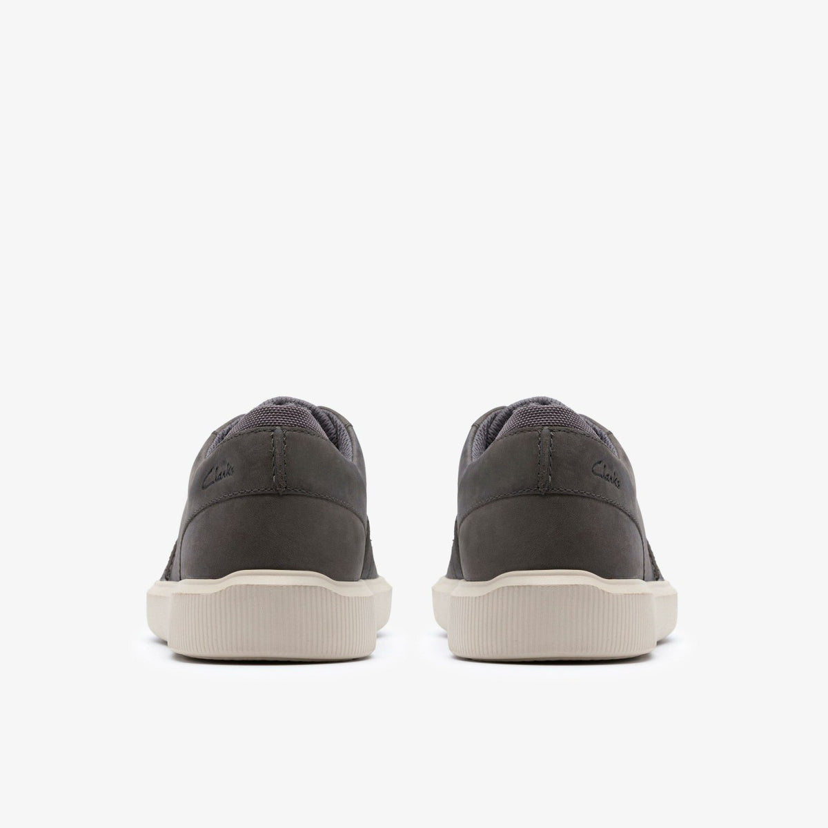 Brodin Seam Dark Grey Leather | Clarks discount