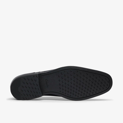 Paulton Cap Black Leather | Clarks online