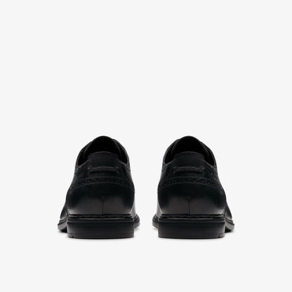 Banbury Tip Black Leather | Clarks Sale