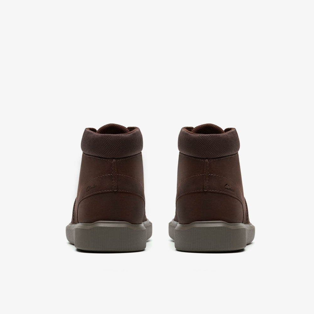Brodin Mid Dark Brown Leather | Clarks Sale