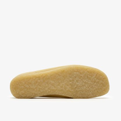 Wallabee Pale Yellow Suede | Clarks discount
