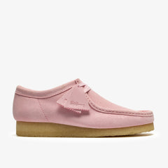 Wallabee Light Pink Suede | Clarks on Sale