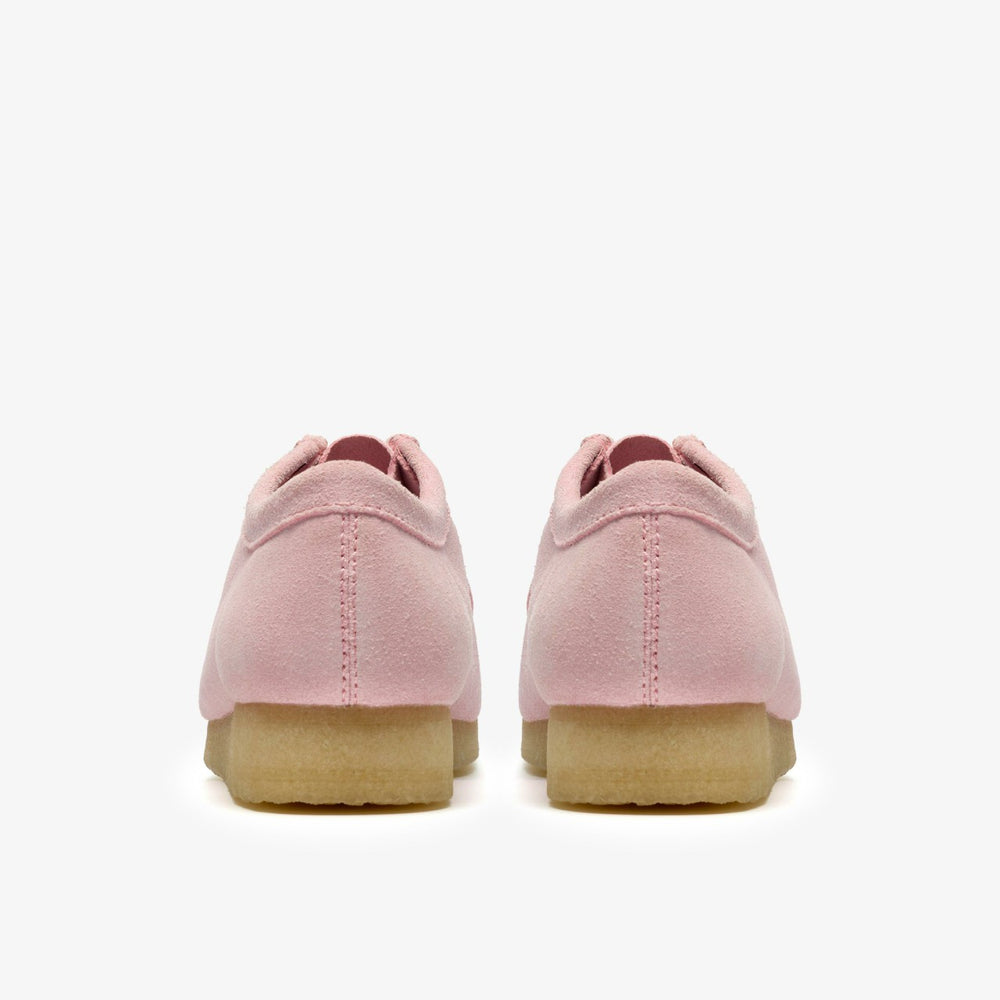Wallabee Light Pink Suede | Clarks on Sale
