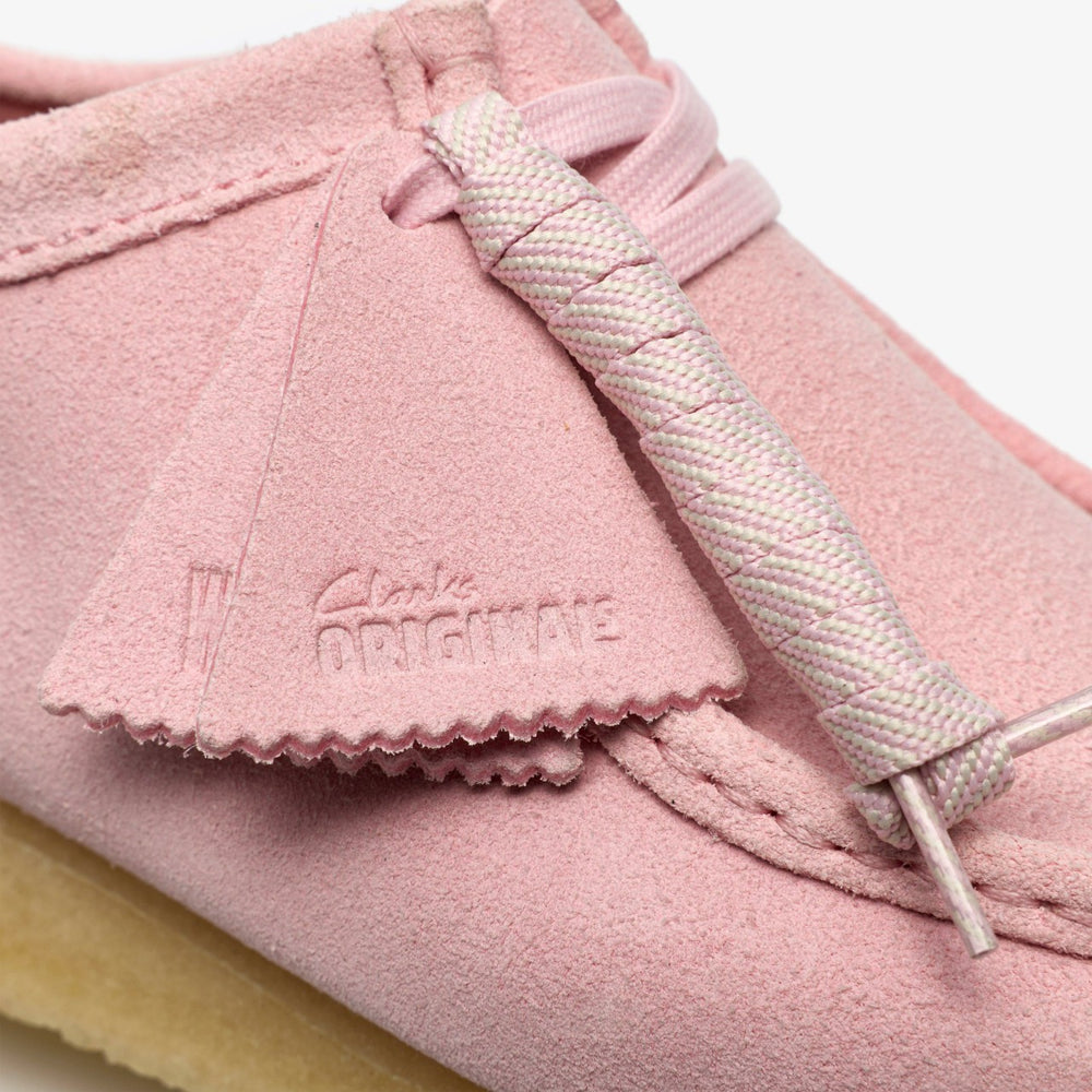 Wallabee Light Pink Suede | Clarks on Sale