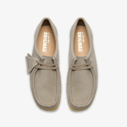 Wallabee Pale Grey Suede | Clarks online