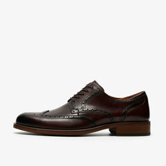 Craft Remi Tip Brown Leather | Clarks outlet