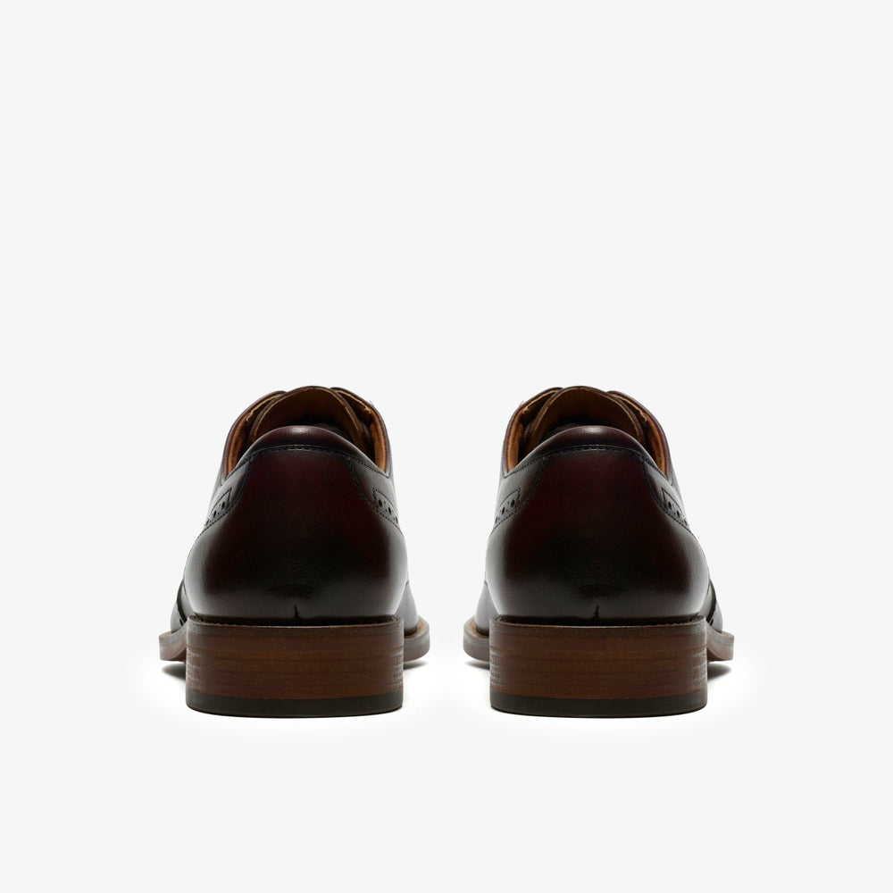 Craft Remi Tip Brown Leather | Clarks outlet