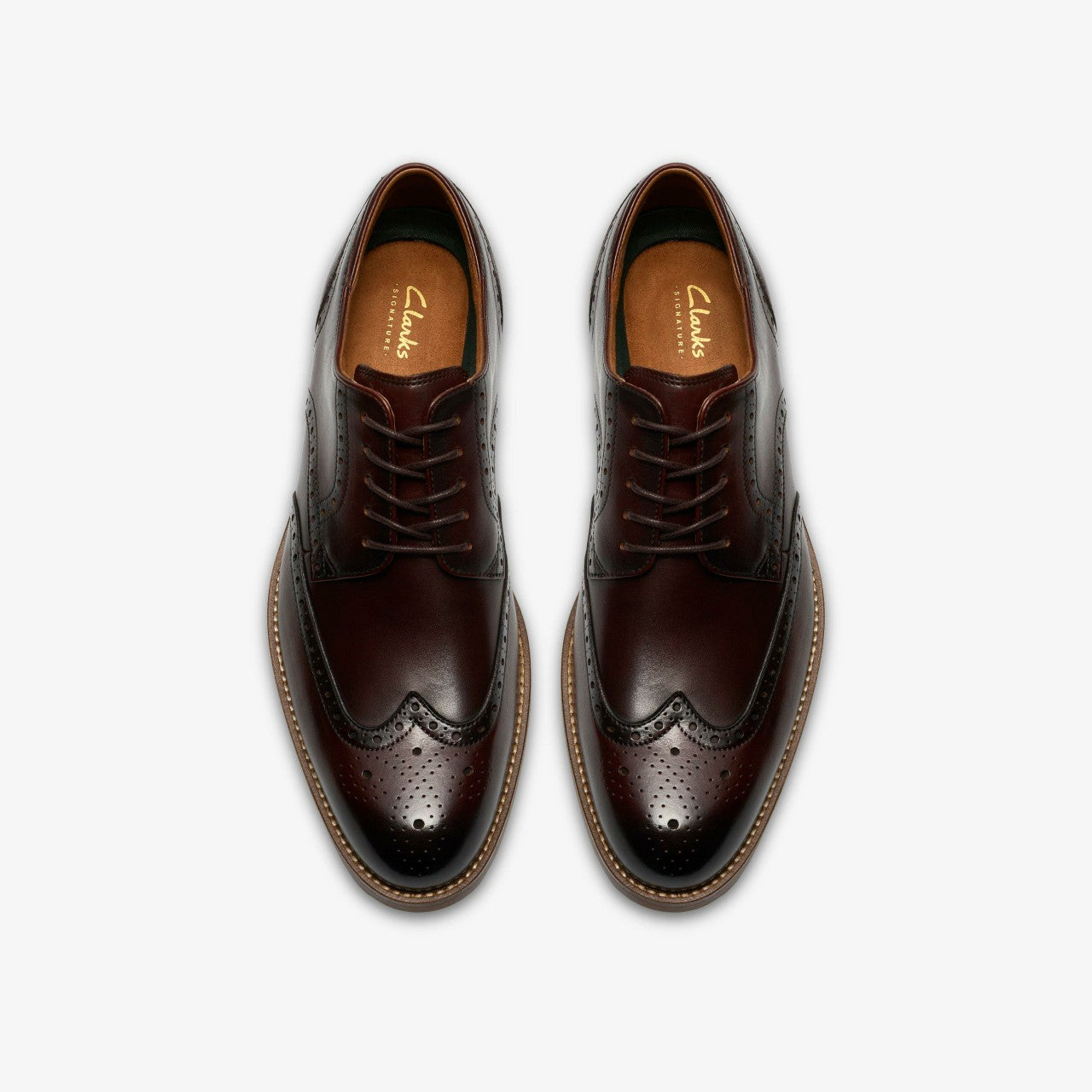 Craft Remi Tip Brown Leather | Clarks outlet