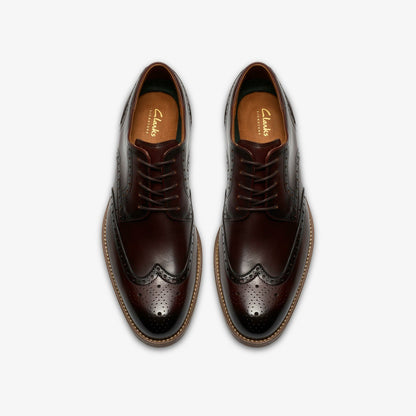 Craft Remi Tip Brown Leather | Clarks outlet