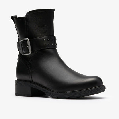 Hearth Buckle Black Leather | Clarks Sale