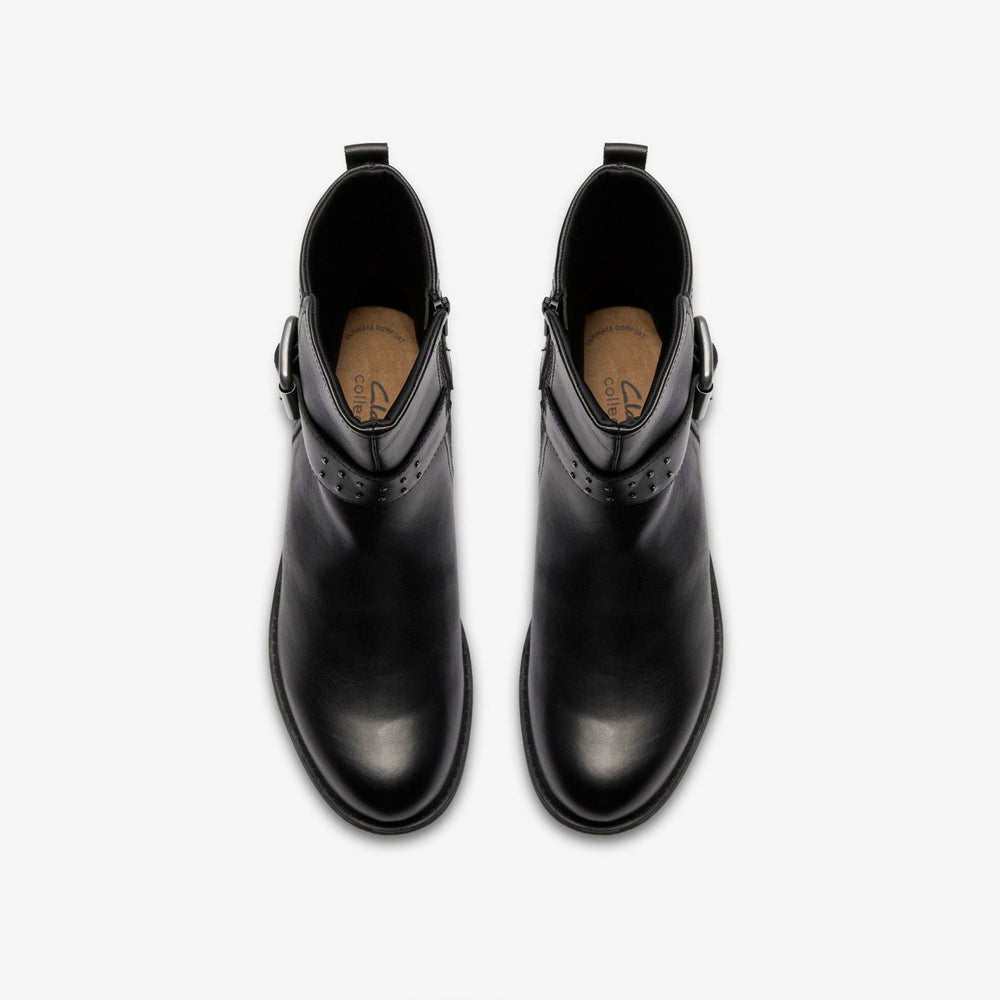 Hearth Buckle Black Leather | Clarks Sale
