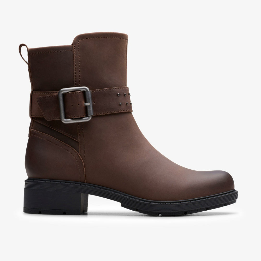 Hearth Buckle Dark Brown | Clarks outlet