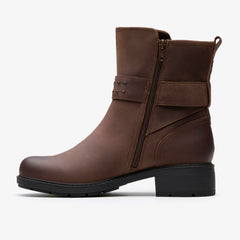 Hearth Buckle Dark Brown | Clarks outlet