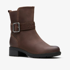 Hearth Buckle Dark Brown | Clarks outlet