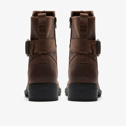 Hearth Buckle Dark Brown | Clarks outlet