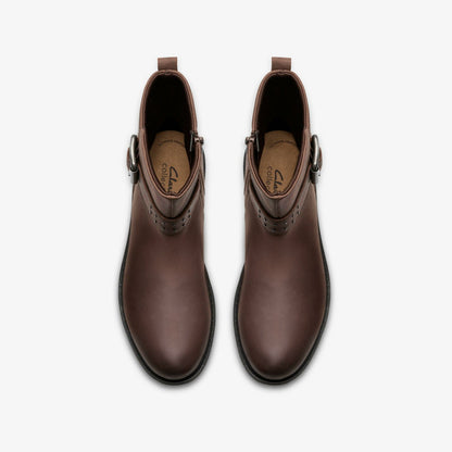 Hearth Buckle Dark Brown | Clarks outlet