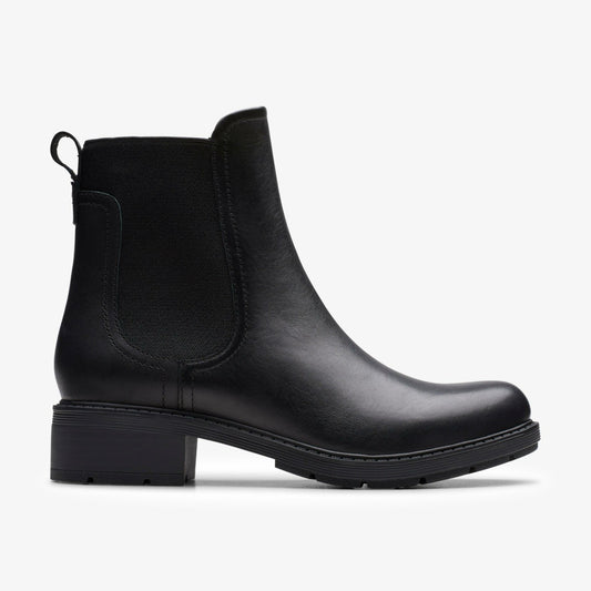 Hearth Top Black Leather | Clarks Sale
