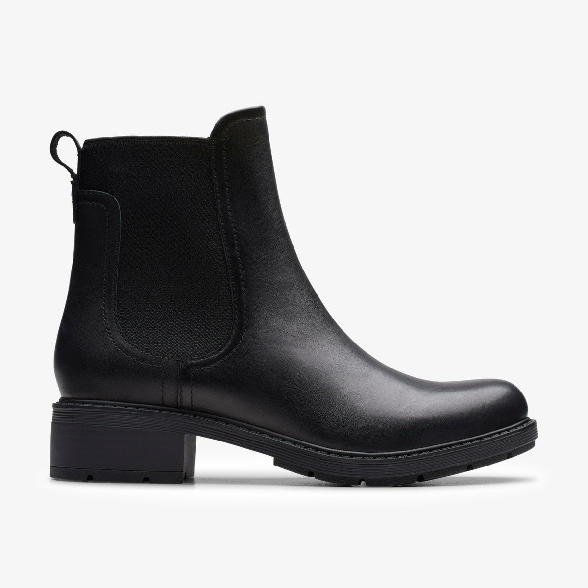 Hearth Top Black Leather | Clarks Sale