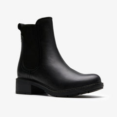 Hearth Top Black Leather | Clarks Sale