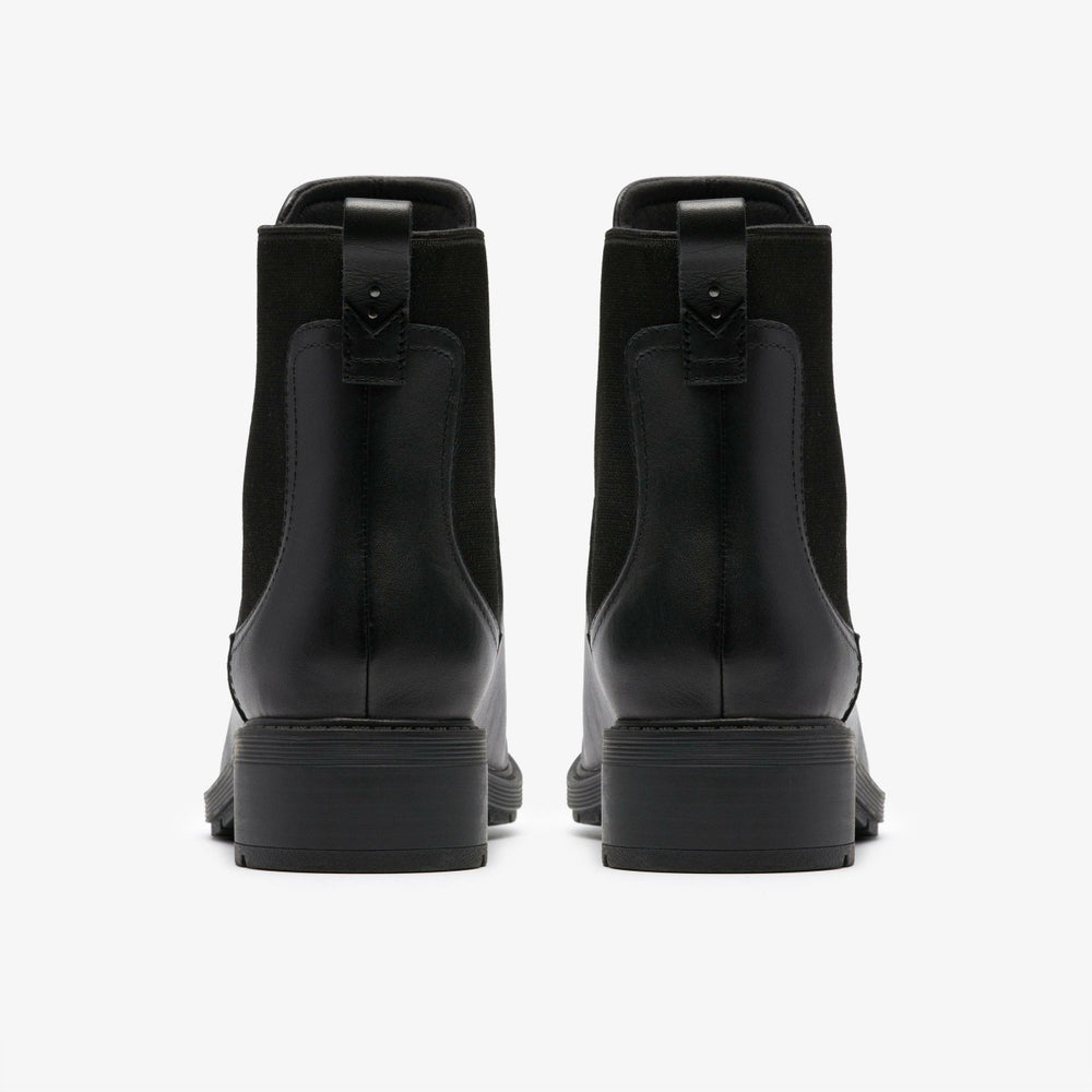 Hearth Top Black Leather | Clarks Sale