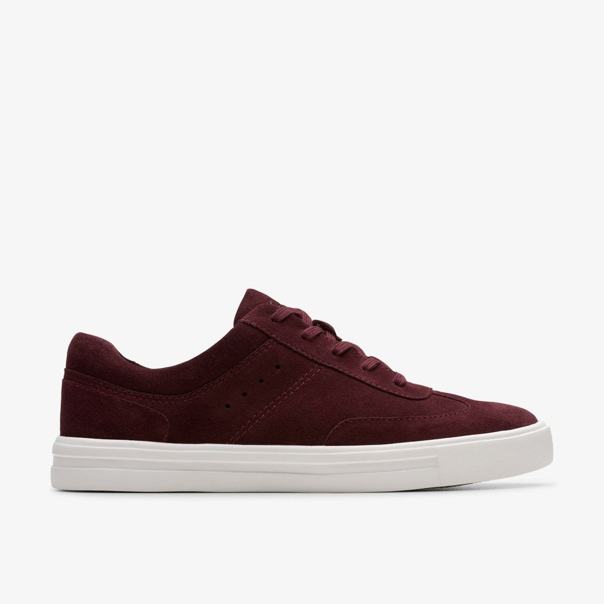Makea Court Burgundy Suede | Clarks online
