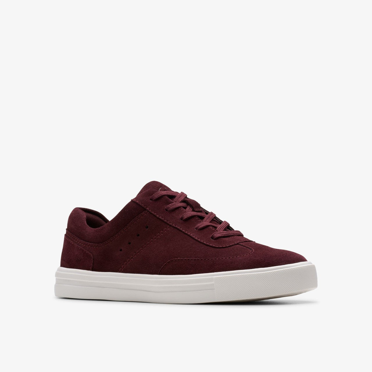 Makea Court Burgundy Suede | Clarks online