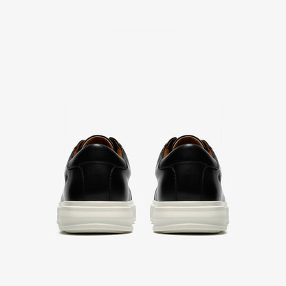 Goswell Tie Black Leather | Clarks online