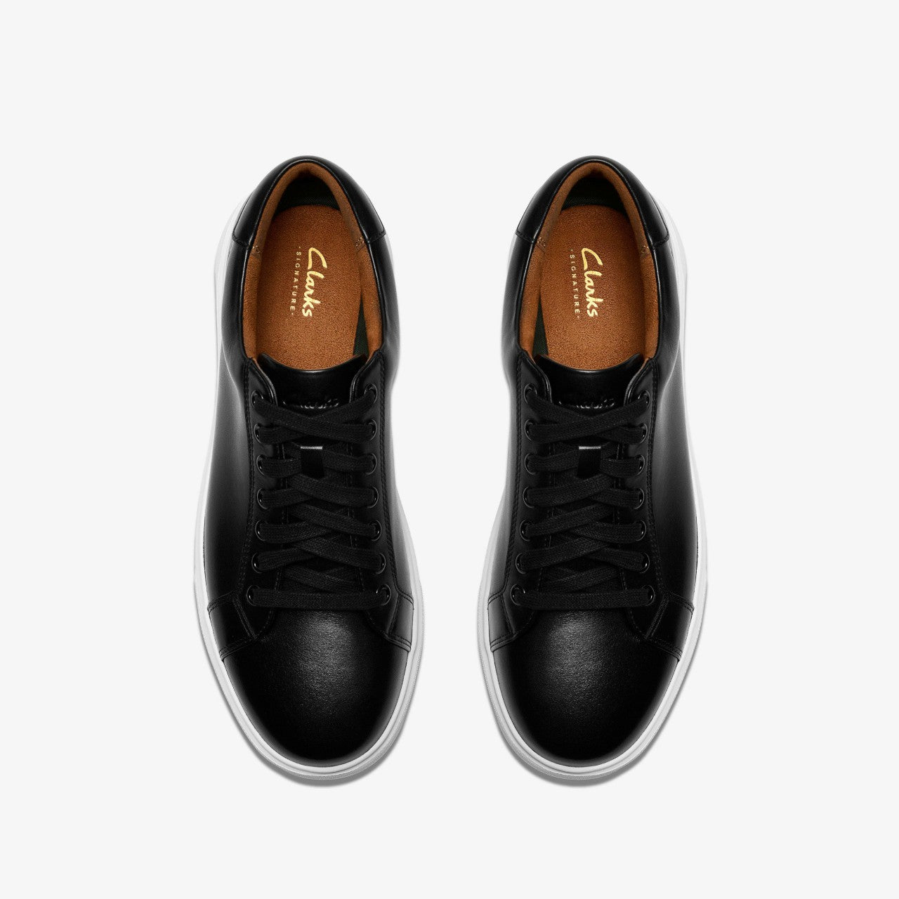 Goswell Tie Black Leather | Clarks online