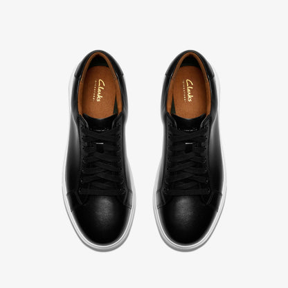 Goswell Tie Black Leather | Clarks online
