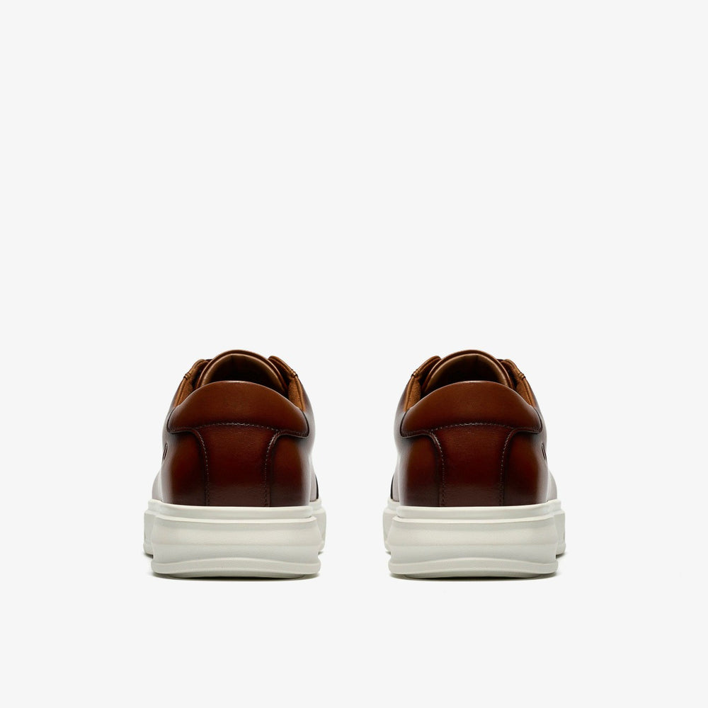 Goswell Tie Tan Leather | Clarks on Sale