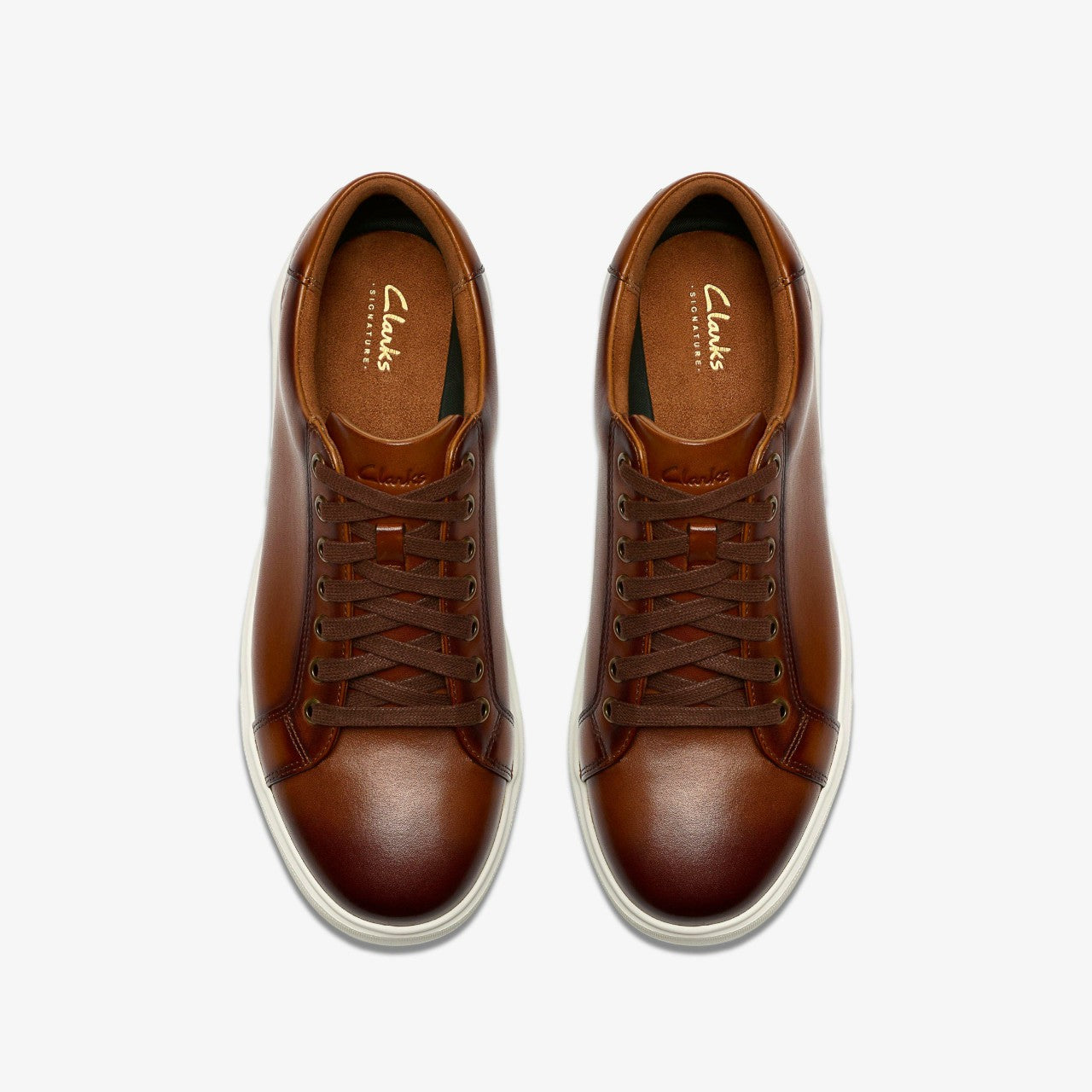 Goswell Tie Tan Leather | Clarks on Sale