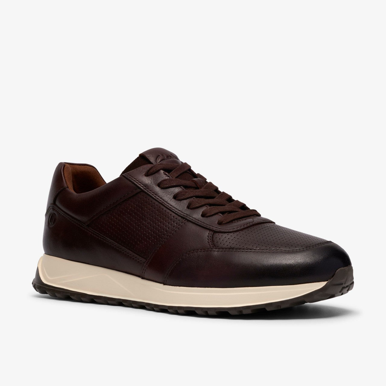 Radwell Tie Brown Leather | Clarks for sale