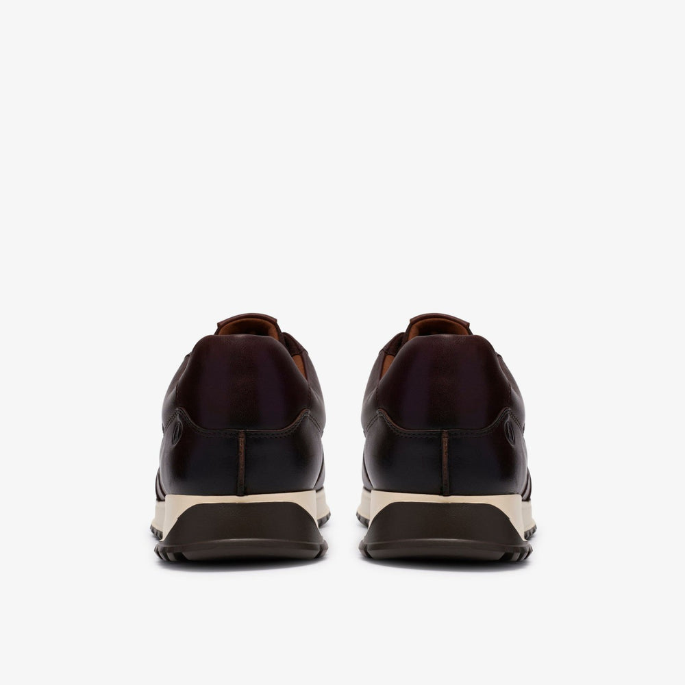 Radwell Tie Brown Leather | Clarks for sale