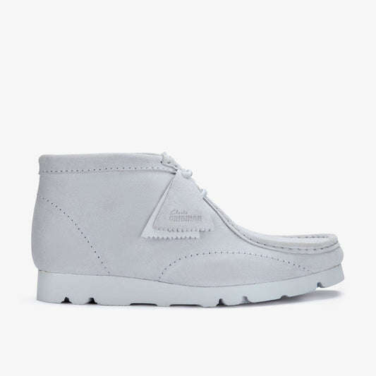 Wallabee Boot PAF Grey/Blue | Clarks on Sale
