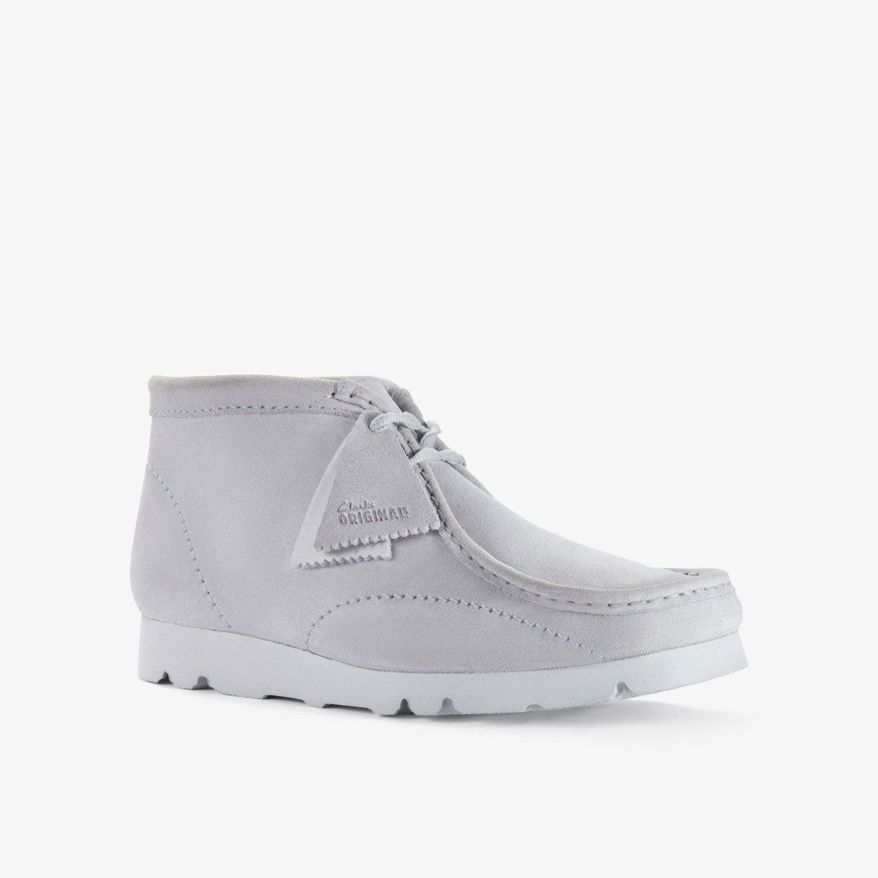 Wallabee Boot PAF Grey/Blue | Clarks on Sale