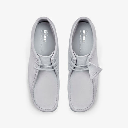 Wallabee Boot PAF Grey/Blue | Clarks on Sale