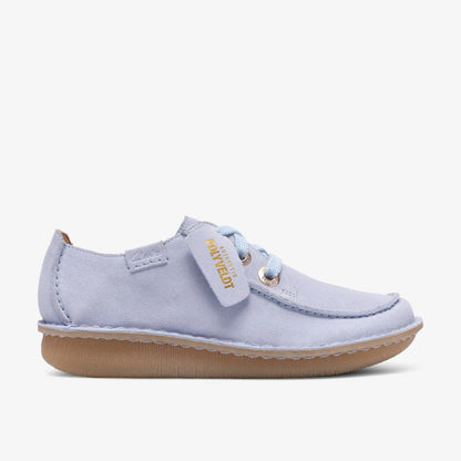 Funny Dream Light Blue Suede | Clarks for sale