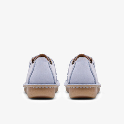 Funny Dream Light Blue Suede | Clarks for sale