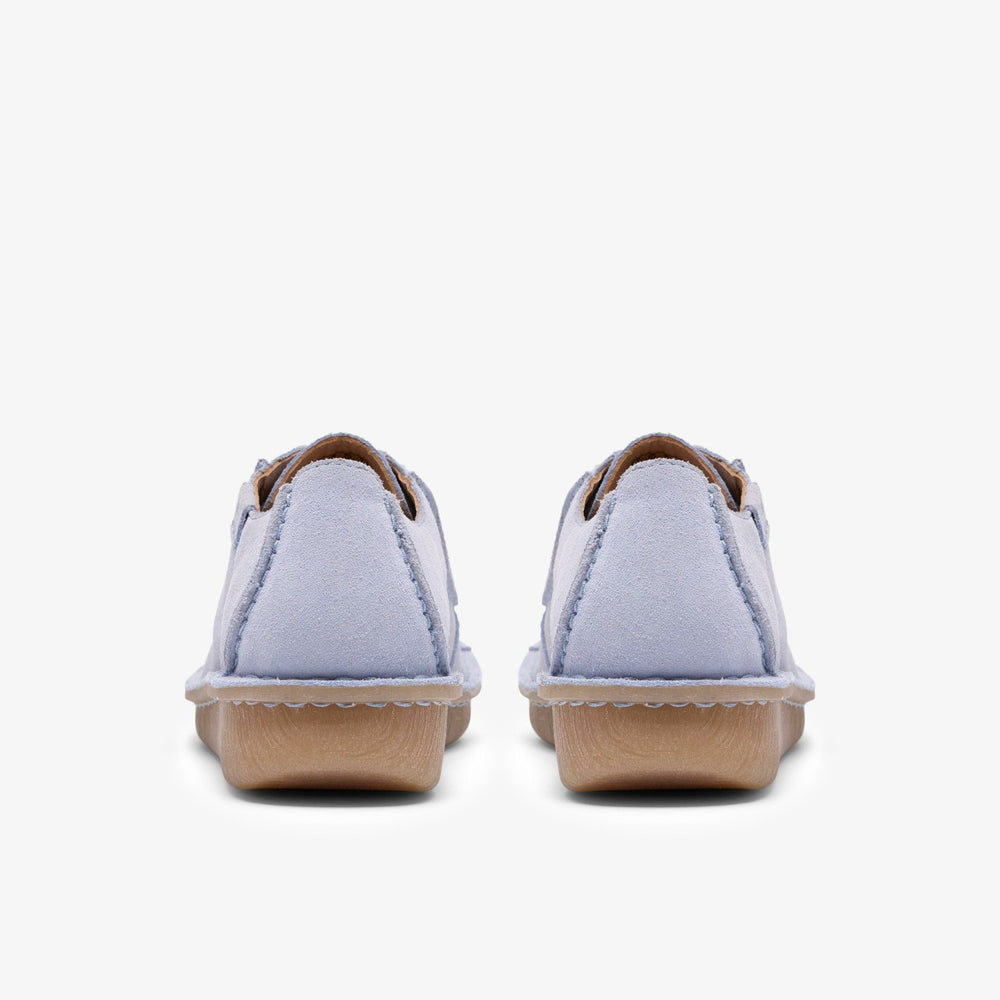 Funny Dream Light Blue Suede | Clarks for sale