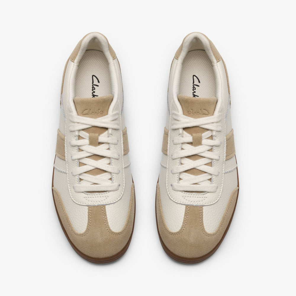Seco Speed White Combination Leather | Clarks outlet