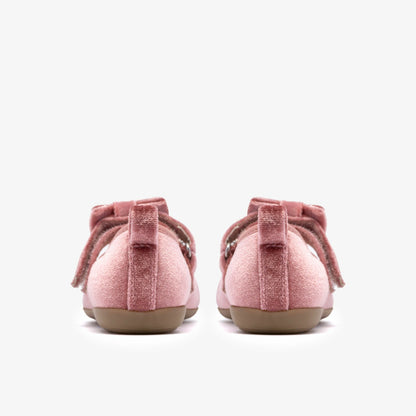 Charm Bow Toddler Dusty Pink | Clarks Sale