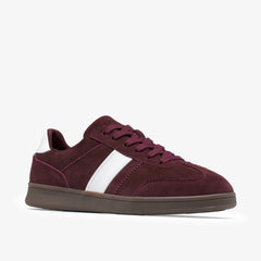 Seco Speed Burgundy Suede | Clarks discount