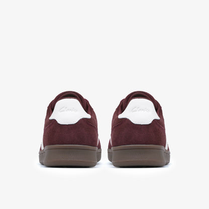 Seco Speed Burgundy Suede | Clarks discount