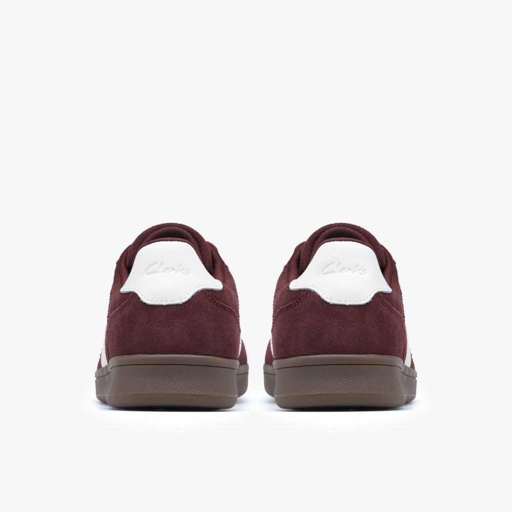 Seco Speed Burgundy Suede | Clarks discount