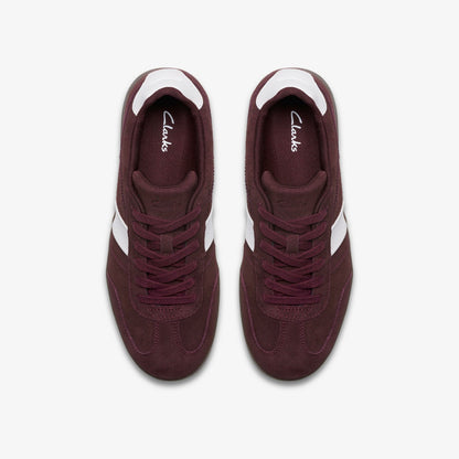 Seco Speed Burgundy Suede | Clarks discount