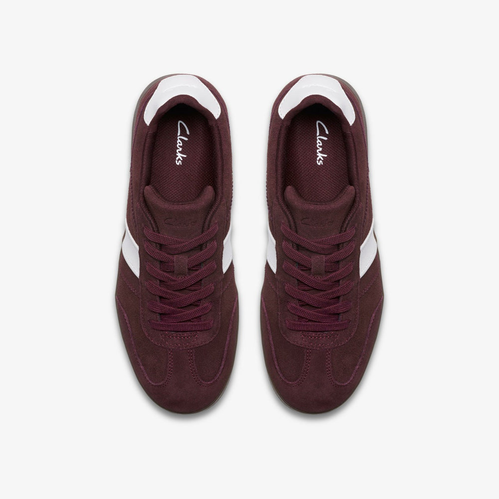 Seco Speed Burgundy Suede | Clarks discount